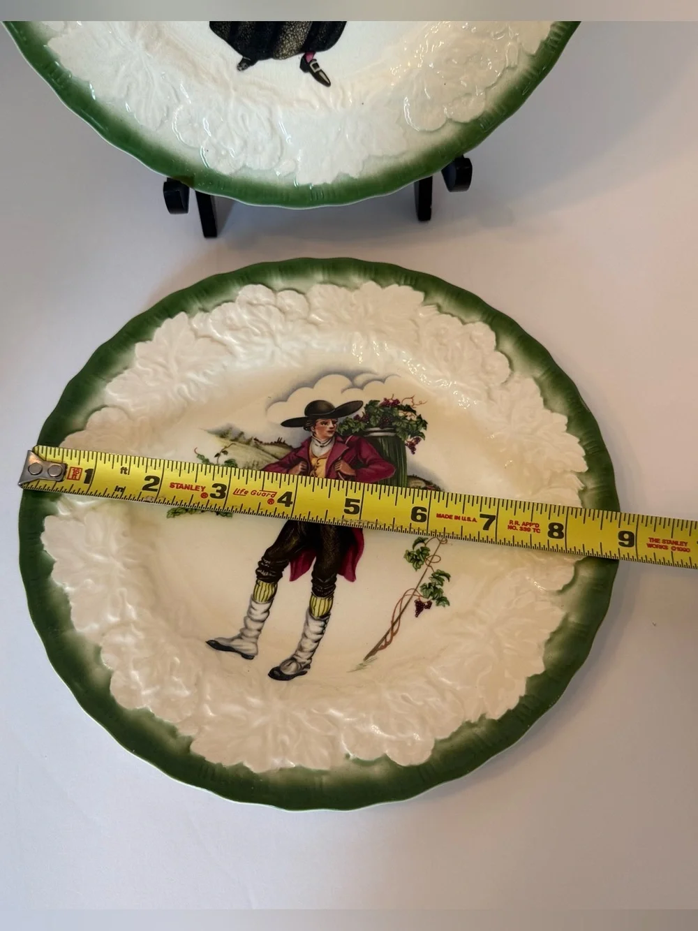 Vintage Plates Alfred Meakin England French Costumes Of 18th Century Set Of 2